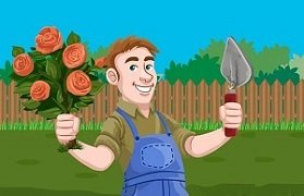 Gardener in Sanskrit
