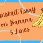 Sanskrit Essay on Banana 5 Lines