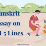 Sanskrit Essay on Cat