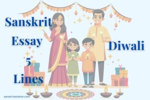 Sanskrit Essay on Diwali